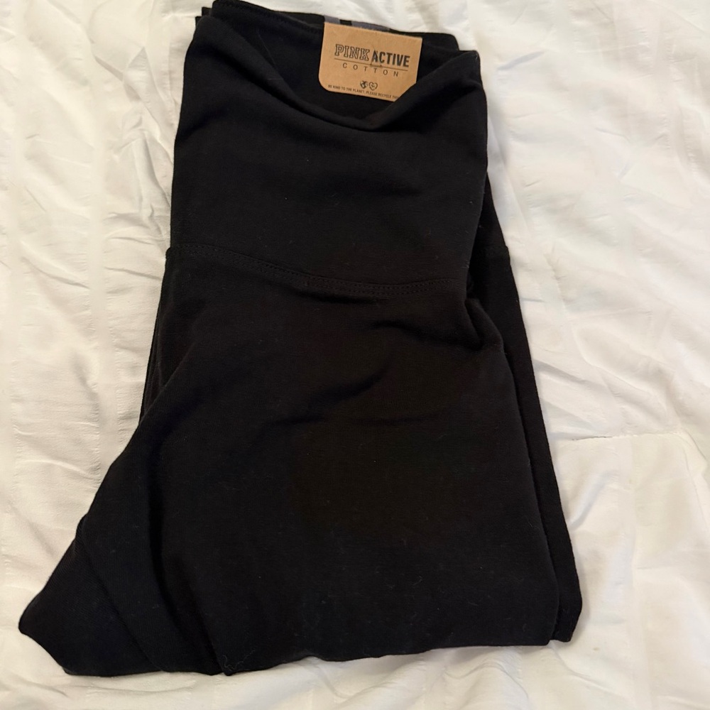 PINK Victoria's Secret Black Active Leggings